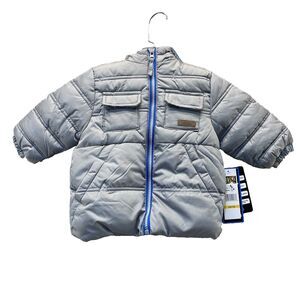 Xtreme Puffer Jacket Fleece Lined Hooded Super Warm Size 12 Months